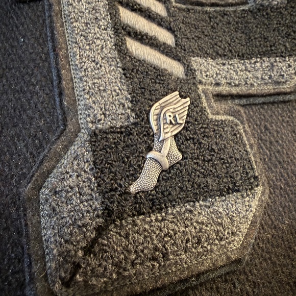 Polo by Ralph Lauren Black Varsity Jacket - Picture 4 of 6